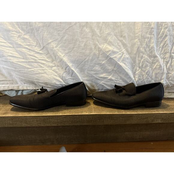 Stacy Adams Tazewell Black Tassel Loafers Men’s Size 10M Dress Shoes main image 6